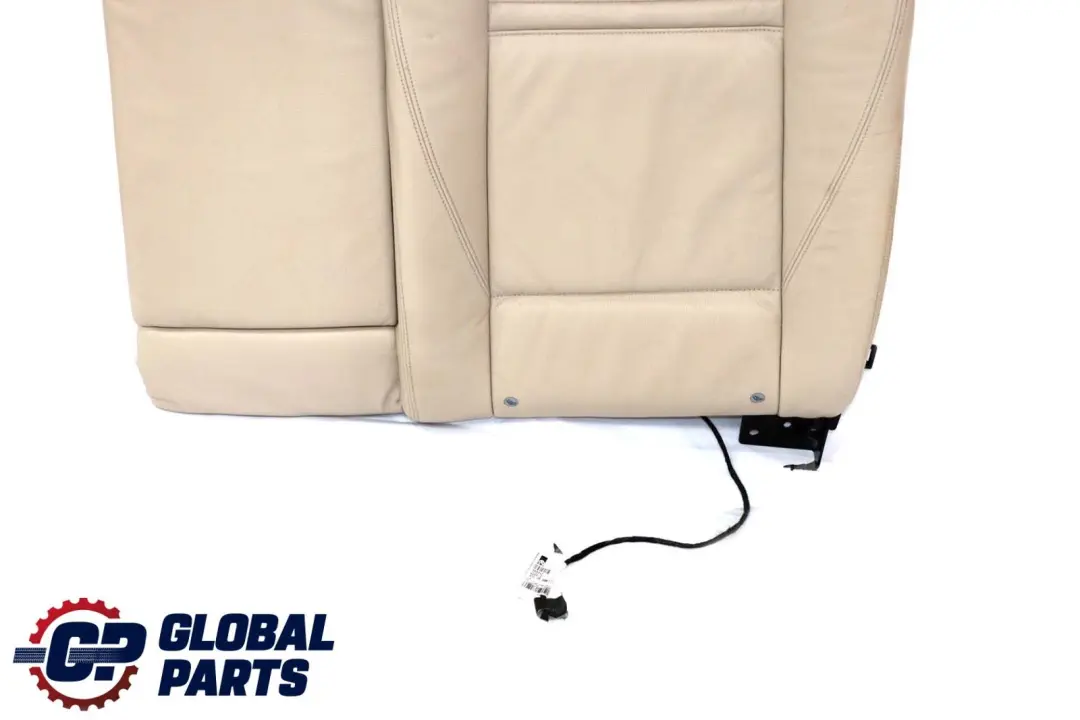 BMW X6 E71 Heated Rear Seat Left N/S Backrest Armrest Leather Nevada Oyster - SKU 9141282 - Part number 9141282