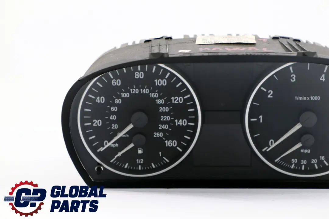 BMW 3 Series E90 E91 Petrol Instrument Cluster Speedo Clocks Manual 6983480 - SKU 9141480-1 - Part number 9316120