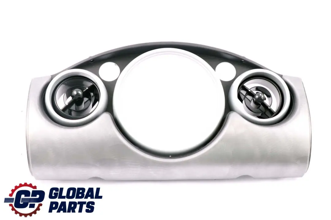 Salpicadero Panel Cubierta Aleacion Patina Plata para Mini Cooper 2 R50 R53 con número de pieza 9141916 Mini Cooper 2 R50 R53 Salpicadero Panel Cubierta Aleacion Patina Plata - SKU 9141916-2 - Número de pieza 9141916