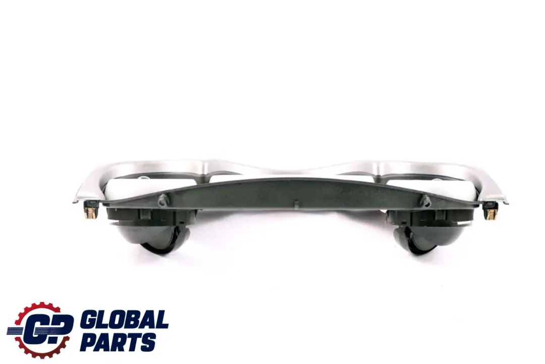Mini Cooper R50 R53 Cache-panneau de Tableau de Bord en Alliage Argenté Patiné - SKU 9141916-2 - Numéro de pièce 9141916