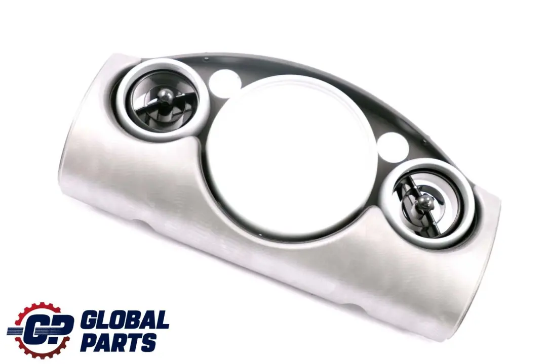 Salpicadero Panel Cubierta Aleacion Patina Plata para Mini Cooper 2 R50 R53 con número de pieza 9141916 Mini Cooper 2 R50 R53 Salpicadero Panel Cubierta Aleacion Patina Plata - SKU 9141916-2 - Número de pieza 9141916