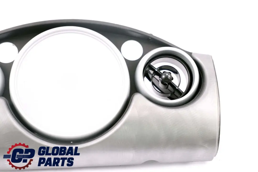 Mini Cooper 2 R50 R53 Dashboard Dash Panel Trim Abdeckung Alloy Patina Silber - SKU 9141916-2 - Teilenummer 9141916