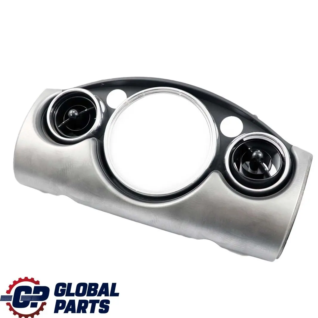 Instrumententafel Blenden Mitte Alloy Patina 0769337 für BMW Mini Cooper R50 R53 5 mit Teilenummer 9141916 BMW Mini Cooper R50 R53 5 Instrumententafel Blenden Mitte Alloy Patina 0769337 - SKU 9141916-5 - Teilenummer 9141916