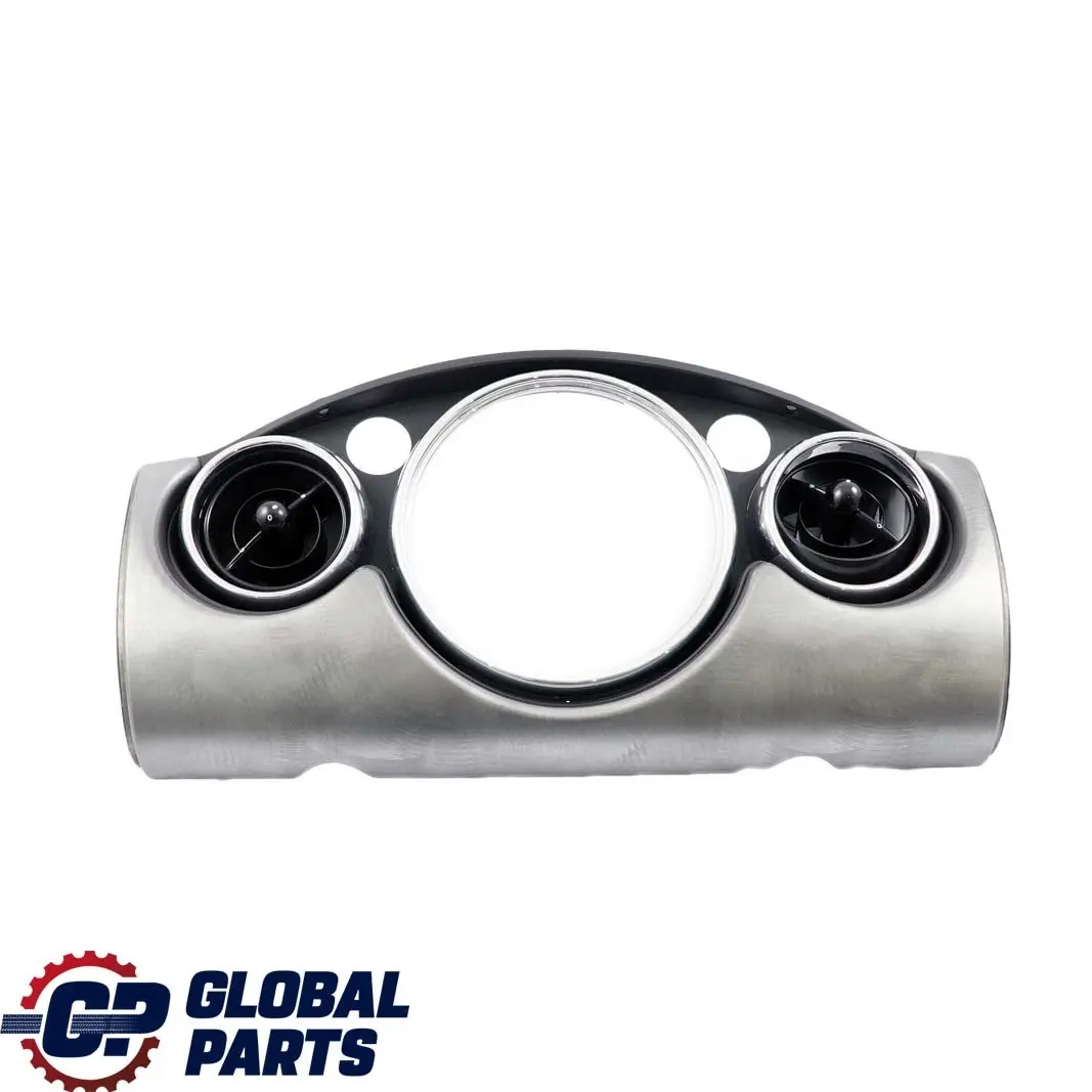 Dashboard Panel Trim Cover Dash Alloy Patina BMW Mini Cooper 5 R50 R53 - SKU 9141916-5 - Part number 9141916