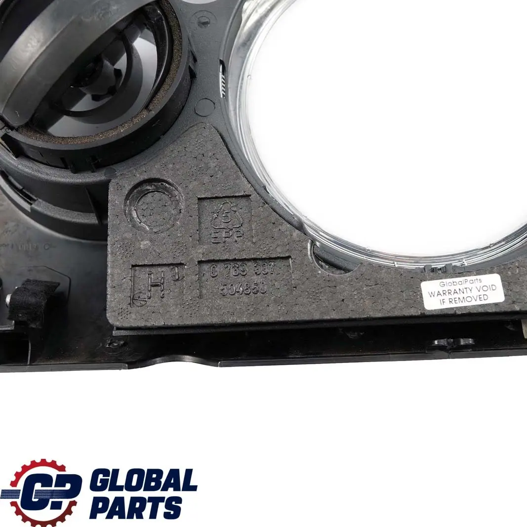 Dashboard Panel Trim Cover Dash Alloy Patina BMW Mini Cooper 5 R50 R53 - SKU 9141916-5 - Part number 9141916