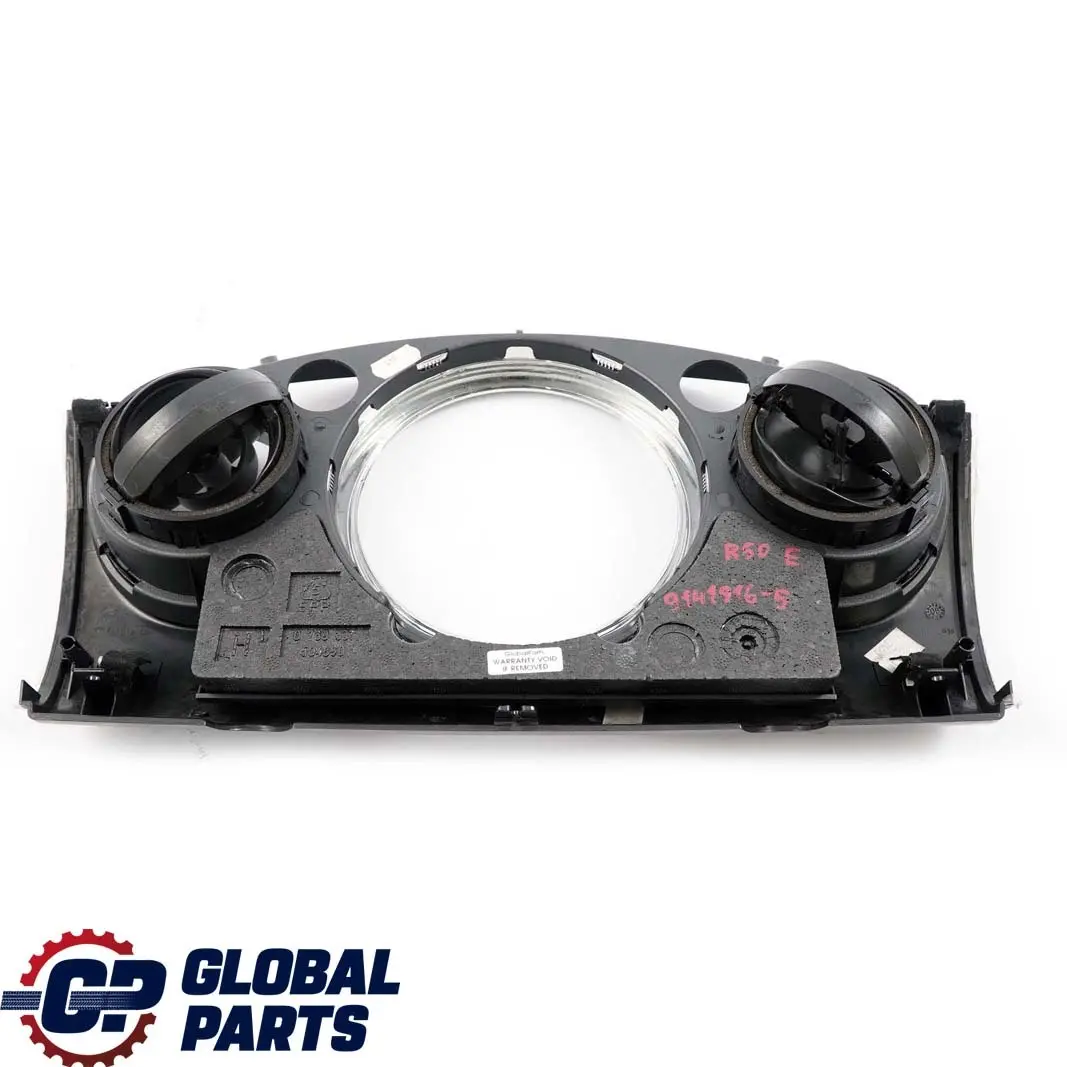 Dashboard Panel Trim Cover Dash Alloy Patina BMW Mini Cooper 5 R50 R53 - SKU 9141916-5 - Part number 9141916
