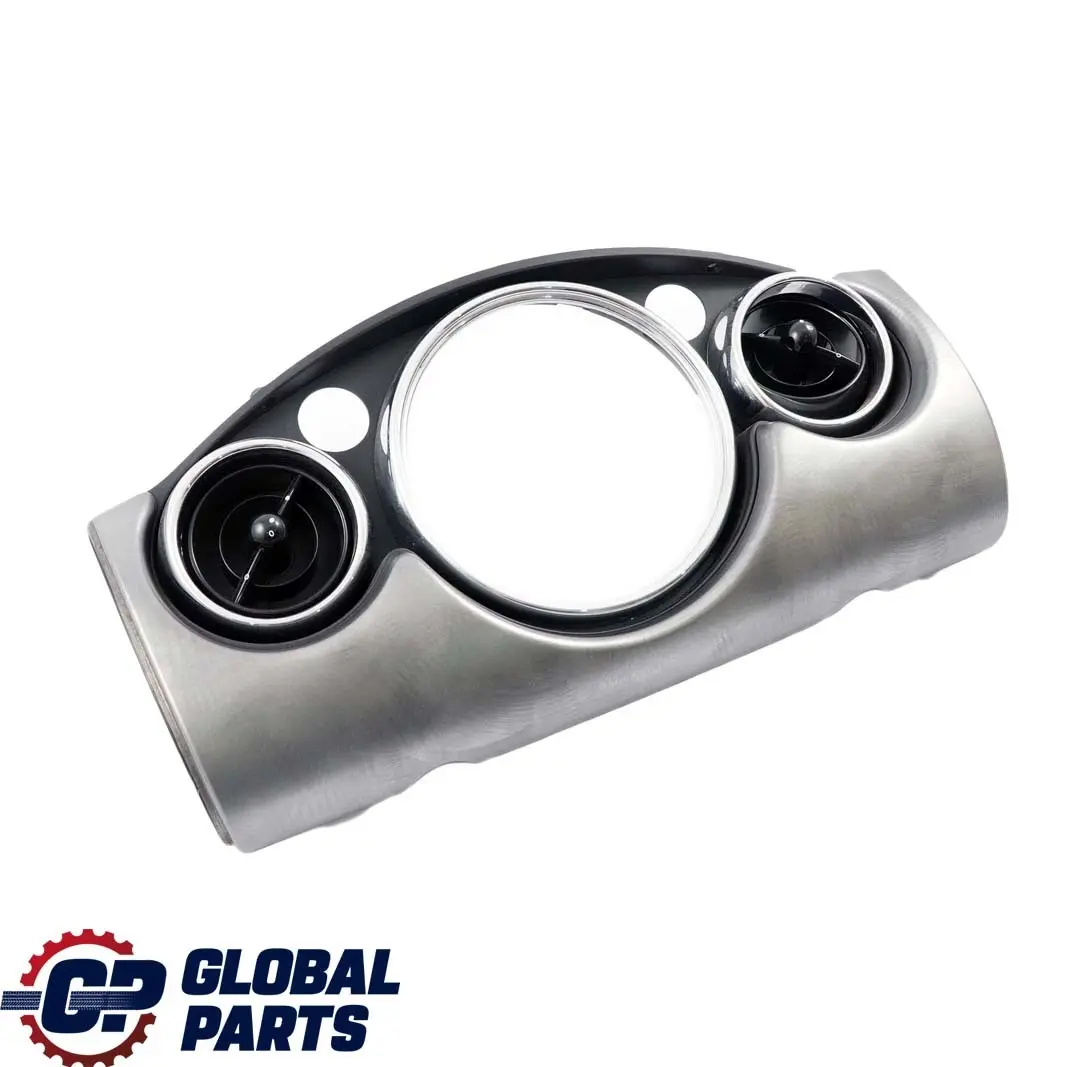 Dashboard Panel Trim Cover Dash Alloy Patina BMW Mini Cooper 5 R50 R53 - SKU 9141916-5 - Part number 9141916