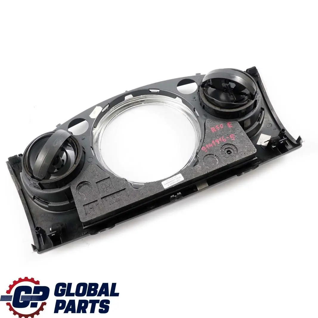 Dashboard Panel Trim Cover Dash Alloy Patina BMW Mini Cooper 5 R50 R53 - SKU 9141916-5 - Part number 9141916