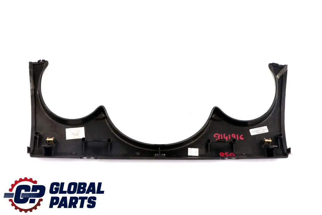 Mini Cooper R50 R53 Dashboard Panel Trim Cover Alloy Patina Aluminium - SKU 9141916 - Part number 9141916