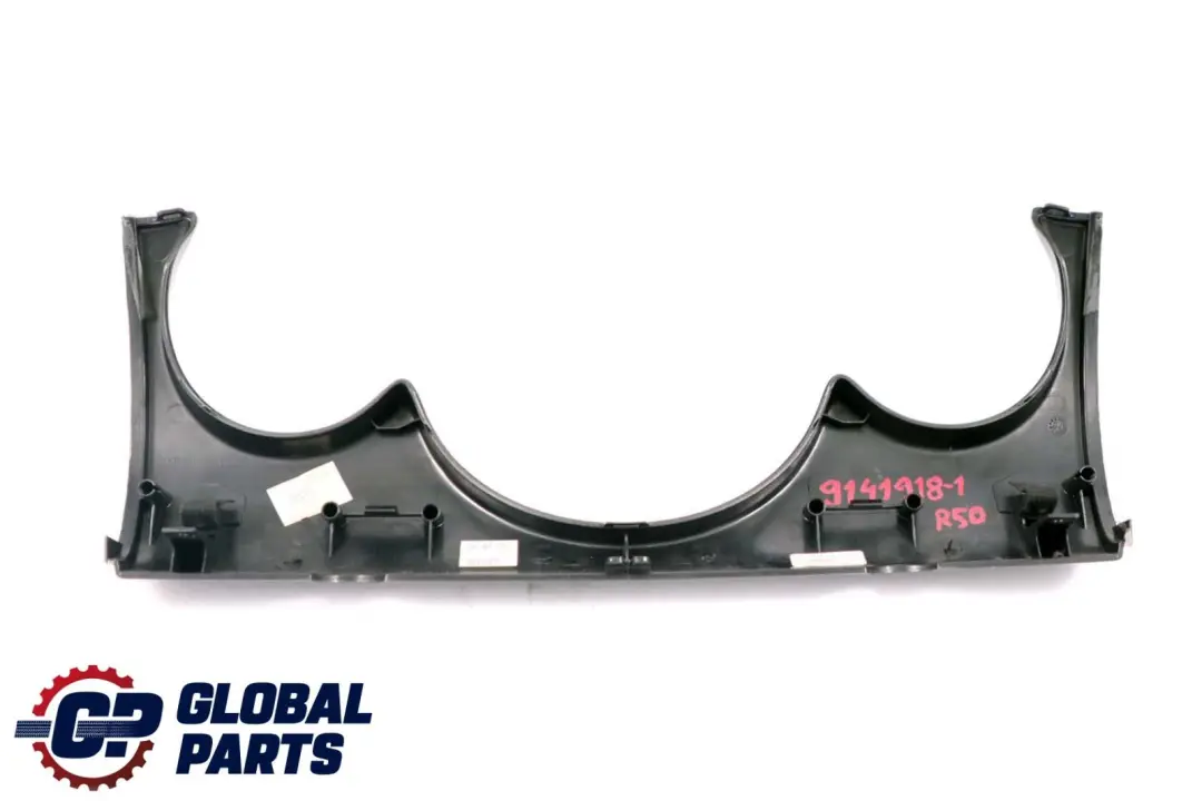 Mini R50 R53 Apertura Cruscotto Dekor Argento Antracite Centro - SKU 9141918-1 - Numero di parte 9141918