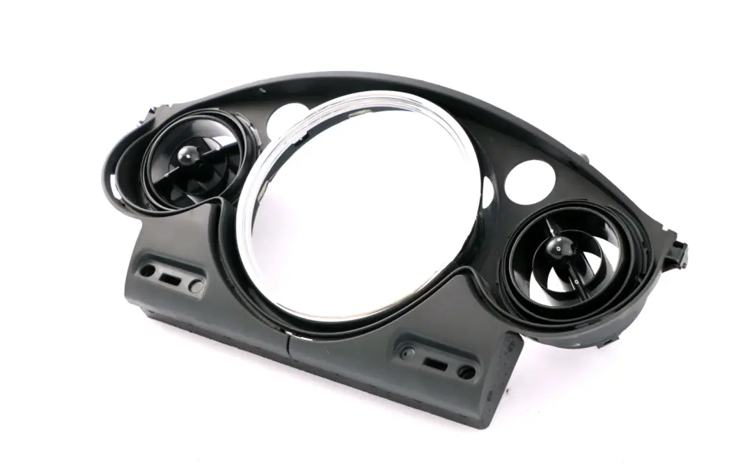 BMW Mini 3 R50 R53 Blende I-Tafel Dekor Chrom Mitte 5145 - SKU 9141918-4 - Teilenummer 9141918