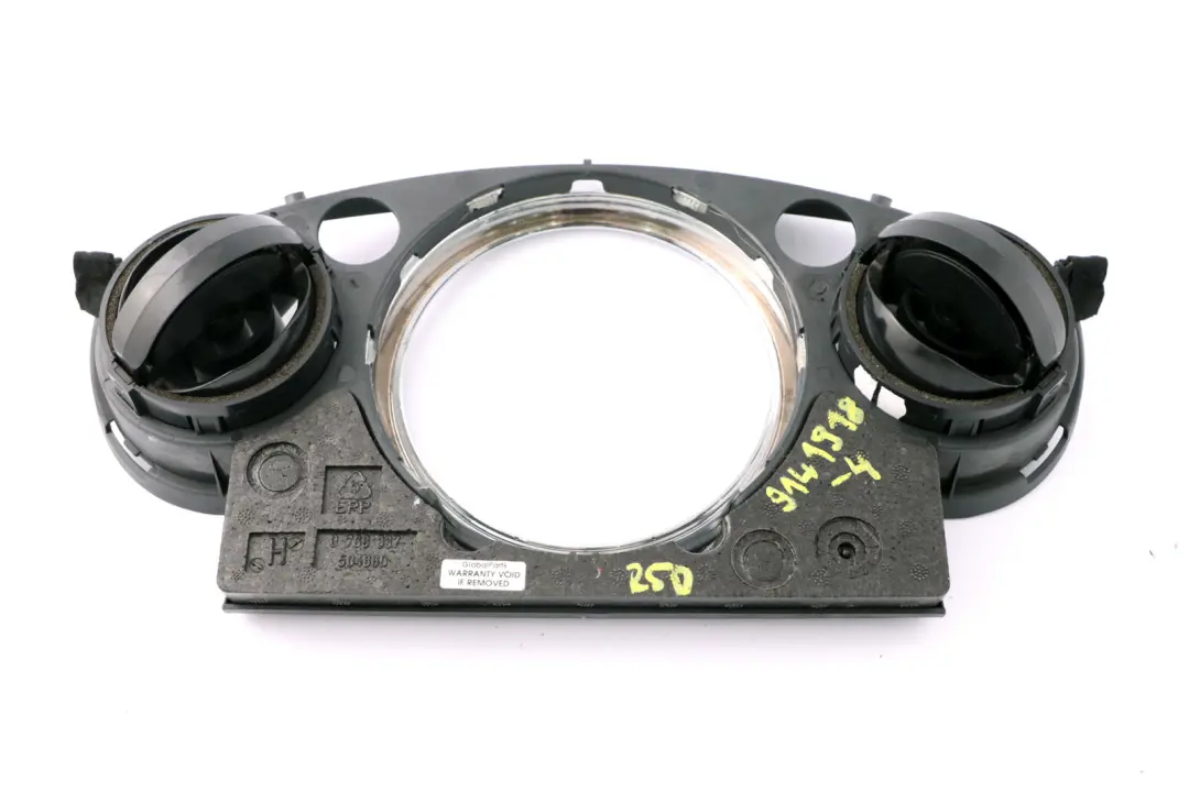 Blende I-Tafel Dekor Chrom Mitte 5145 für BMW Mini 3 R50 R53 mit Teilenummer 9141918 BMW Mini 3 R50 R53 Blende I-Tafel Dekor Chrom Mitte 5145 - SKU 9141918-4 - Teilenummer 9141918