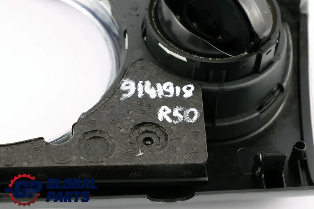 Blende I-Tafel Dekor anthrazit Mitte 5145 für BMW Mini R50 R52 R53 mit Teilenummer 9141918 BMW Mini R50 R52 R53 Blende I-Tafel Dekor anthrazit Mitte 5145 - SKU 9141918 - Teilenummer 9141918