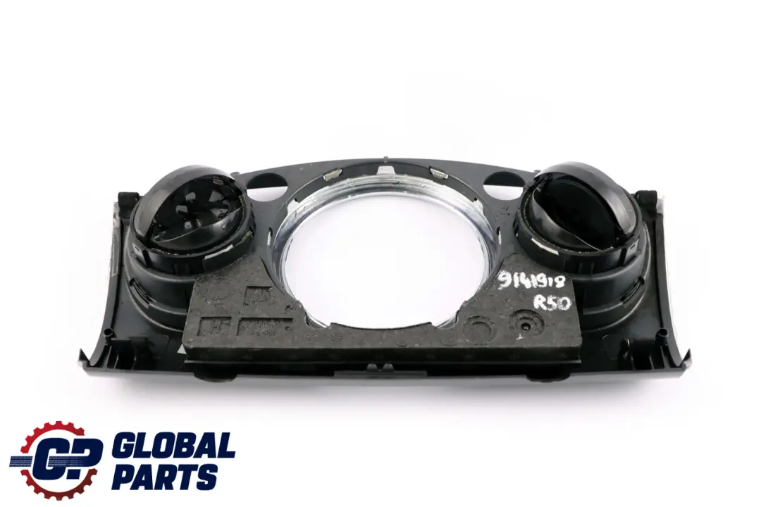 Blende I-Tafel Dekor anthrazit Mitte 5145 für BMW Mini R50 R52 R53 mit Teilenummer 9141918 BMW Mini R50 R52 R53 Blende I-Tafel Dekor anthrazit Mitte 5145 - SKU 9141918 - Teilenummer 9141918