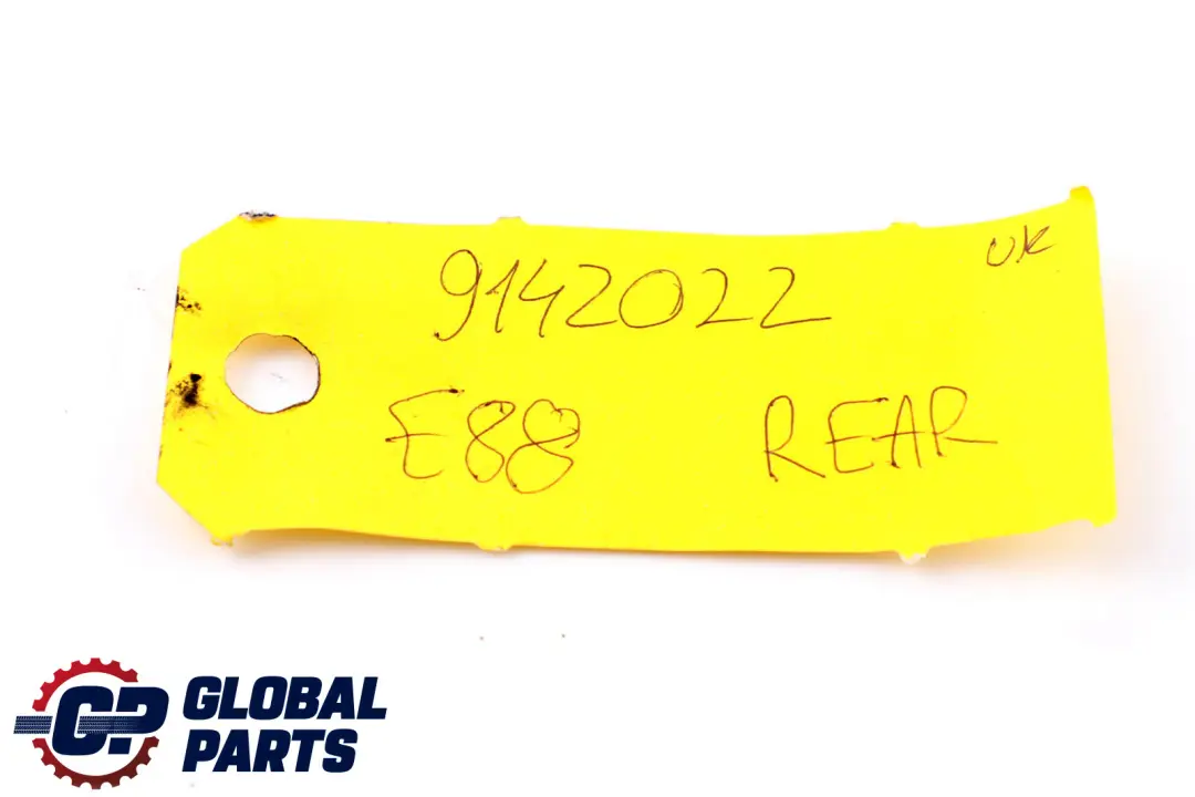 BMW 1 Series E88 Cabrio Rear Seat Cloth Middle Headrest Network Anthracite - SKU 9142022 - Part number 9142022