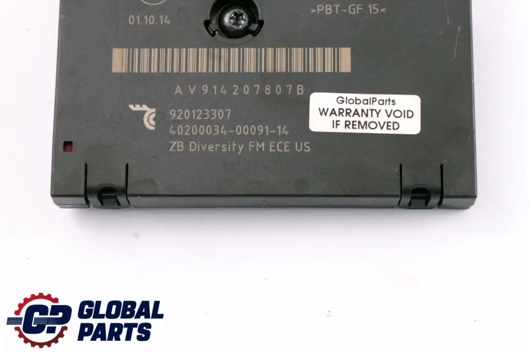 Antenne Amplificateur Diversity pour BMW Z4 E89 Cabrio à propos du numéro de pièce 9142078 BMW Z4 E89 Cabrio Antenne Amplificateur Diversity - SKU 9142078 - Numéro de pièce 9142078