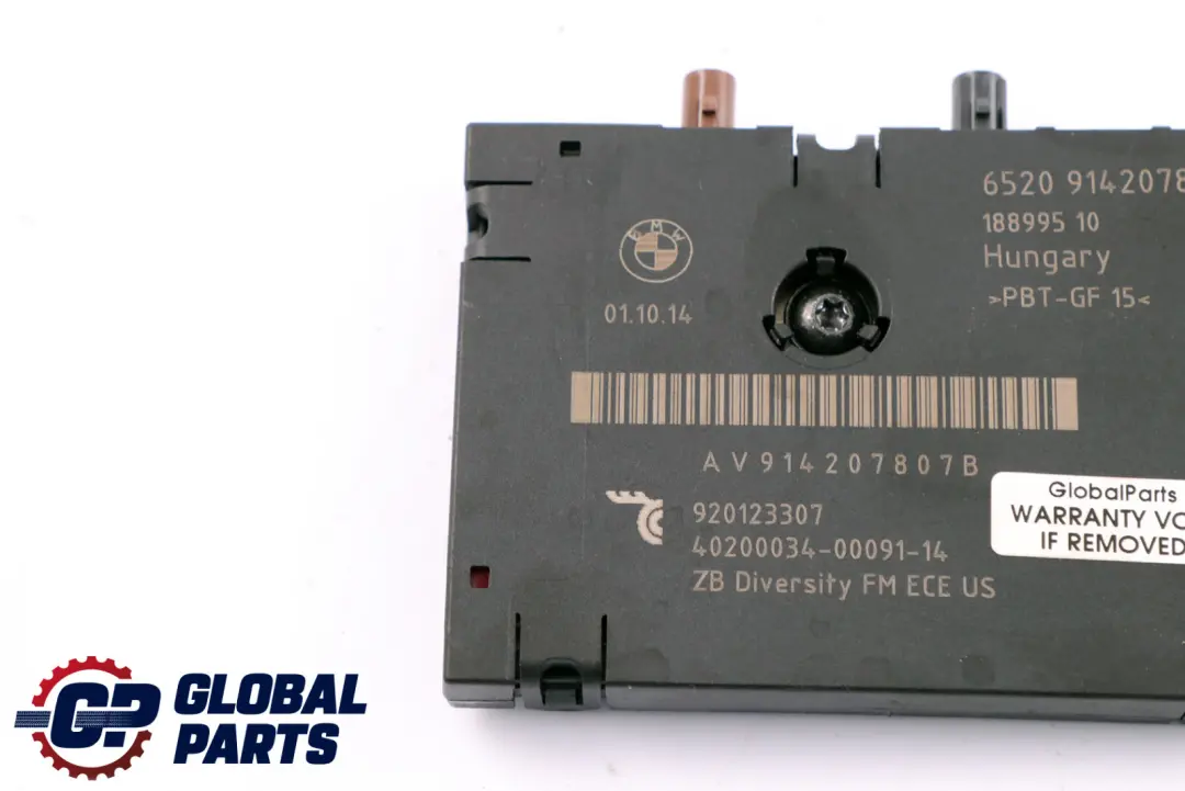 Antenna Amplifier Diversity BMW Z4 Series E89 Roadster Cabrio - SKU 9142078 - Part number 9142078