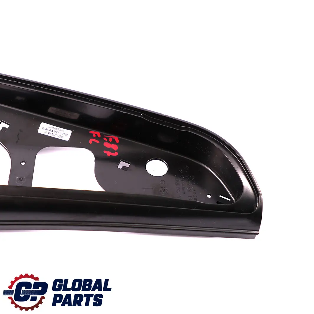 Trim Frame Module Bag Left N/S Front Seat to BMW 1 E81 E82 E87 Cover with Part number 9142101 BMW 1 E81 E82 E87 Cover Trim Frame Module Bag Left N/S Front Seat - SKU 9142101 - Part number 9142101