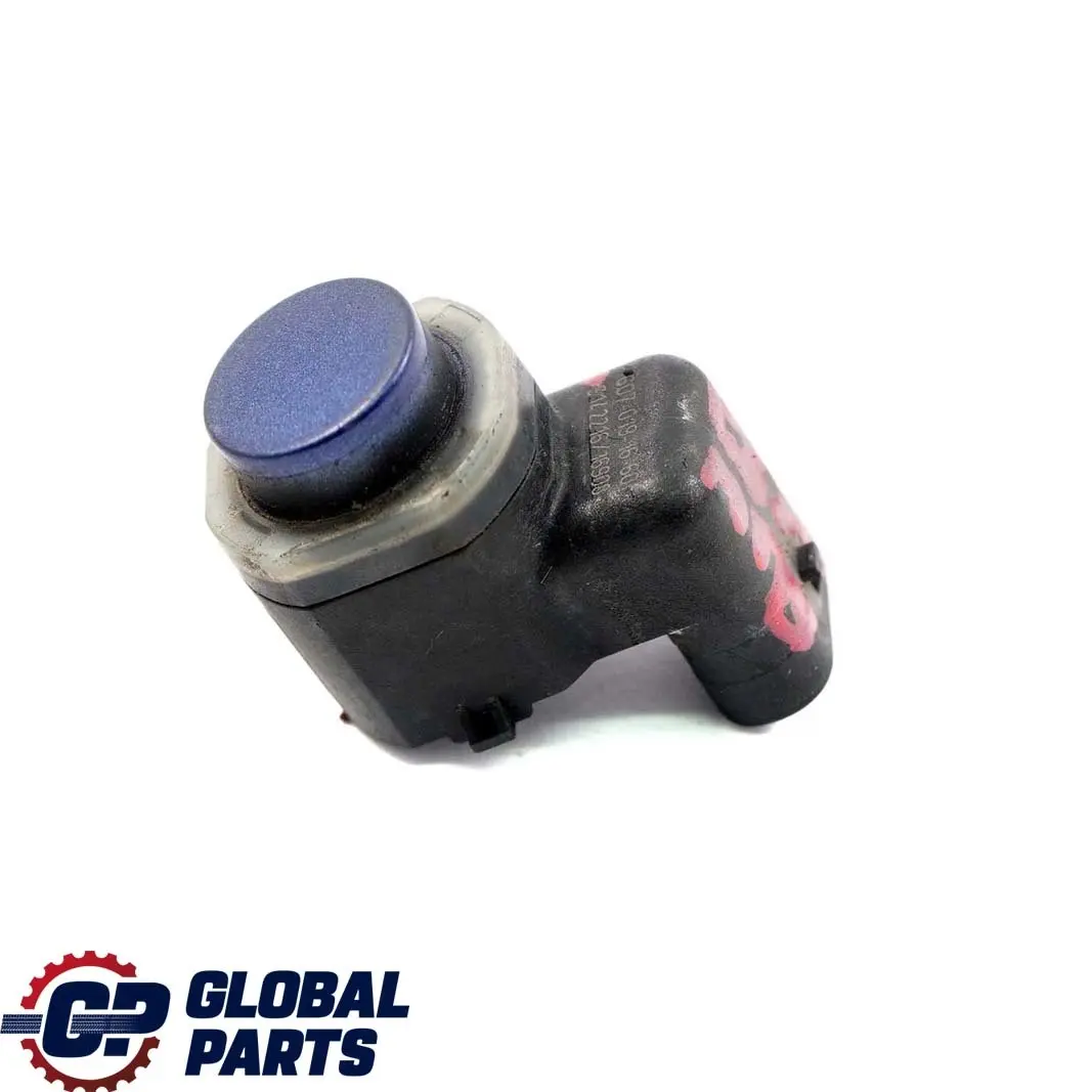 BMW E83 LCI Pdc Sensore Parcheggio Posteriore Ultrasonico Montegoblau Blu - SKU 9142216 - Numero di parte 9142216