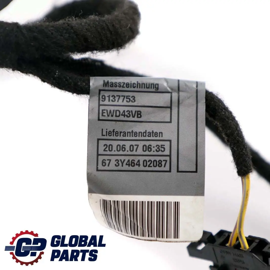 Front Left Door Wiring Harness N/S Mini Cooper One R56 - SKU 9142405 - Part number 9142405
