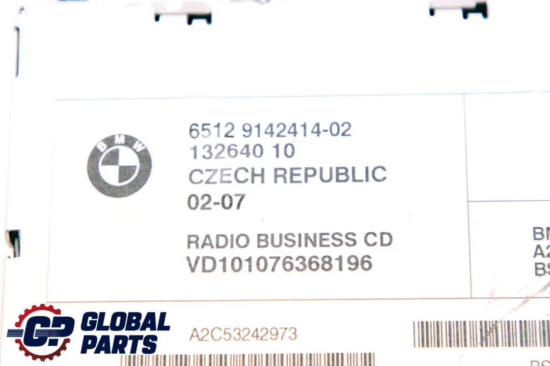 Mini R50 R52 R53 Radio Boost CD Player Head Unit - SKU 9142414 - Part number 9142414