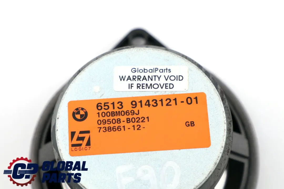 BMW E81 E87 E90 E91 E92 E93 TOP-HIFI Haut-Parleur de Milieu de Gamme LOGIC7 L7 - SKU 9143121 - Numéro de pièce 9143121