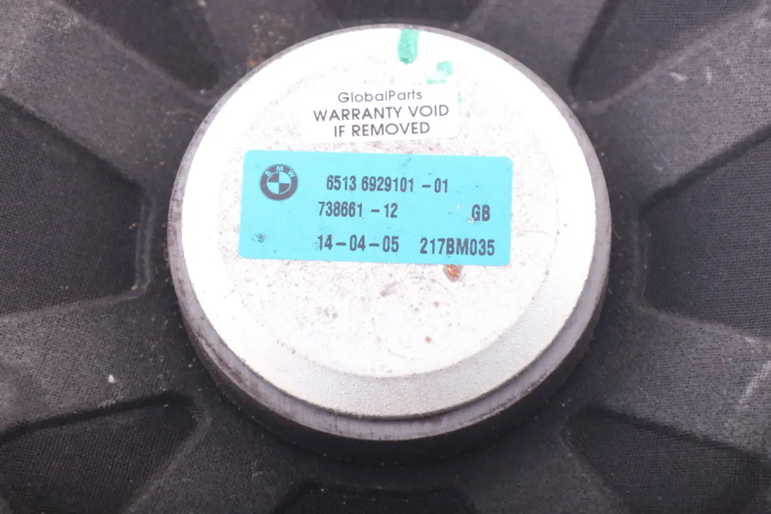 Głośnik Niskotonowy 6919356 do BMW E60 E61 E63 o numerze 9143142 BMW E60 E61 E63 Głośnik Niskotonowy 6919356 - SKU 9143142 - Numer Części 9143142