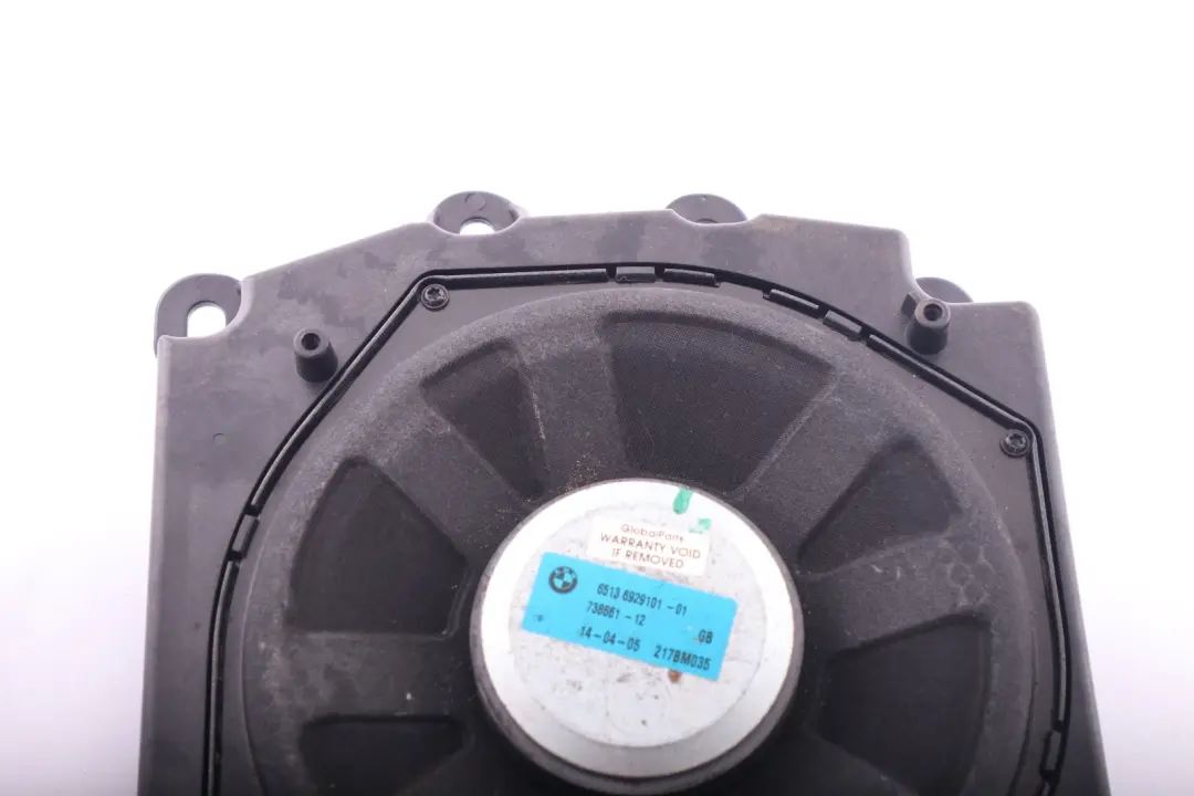 BMW 5 6 Series E60 E61 E63 Hi-Fi System Right O/S Central Bass Speaker 6919356 - SKU 9143142 - Part number 9143142