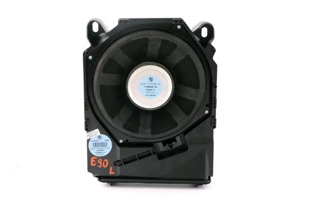 Głośnik Niskotonowy Lewy do BMW E81 E82 E87 E88 E90 E91 E92 o numerze 9143143 BMW E81 E82 E87 E88 E90 E91 E92 Głośnik Niskotonowy Lewy - SKU 9143143 - Numer Części 9143143