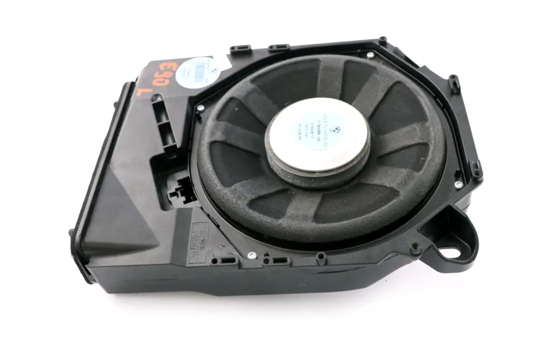 Sistema Hifi Central Bass Sinistro per BMW E81 E82 E87 E88 E90 E91 E92 con numero di parte 9143143 BMW E81 E82 E87 E88 E90 E91 E92 Sistema Hifi Central Bass Sinistro - SKU 9143143 - Numero di parte 9143143