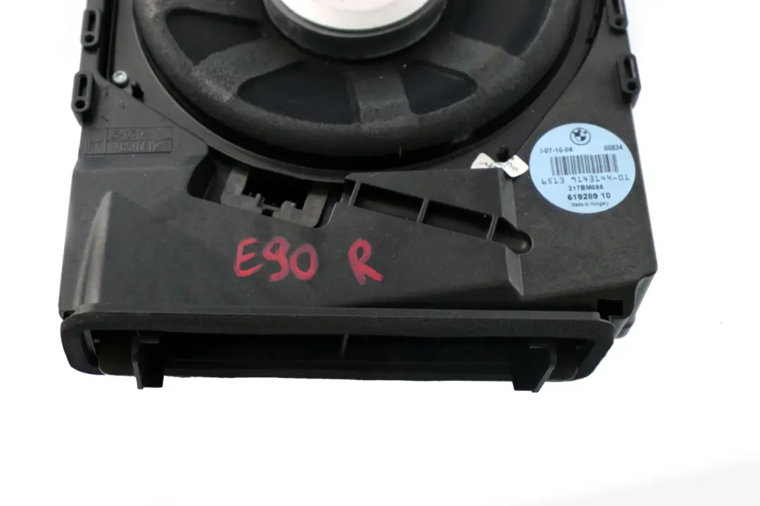 BMW E81 E82 E87 E88 E90 E91 E92 Central Bass HiFi System Right O/S - SKU 9143144 - Part number 9143144