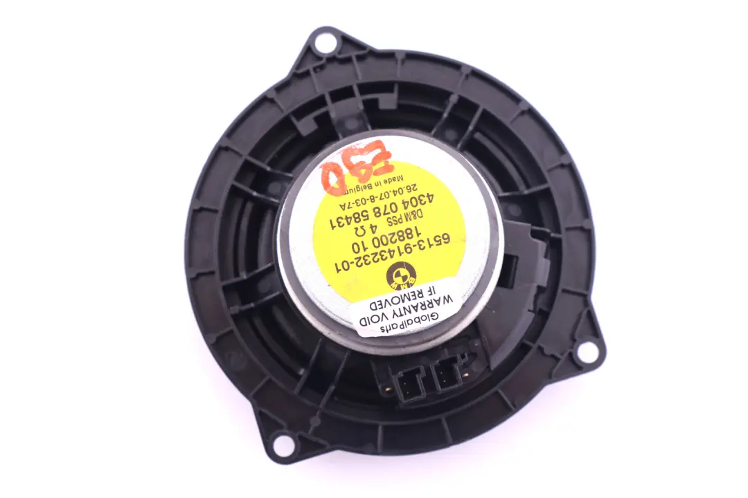 Haut-Parleur Stéréo Médium pour BMW X1 E81 E82 E84 E87 E90 E91 à propos du numéro de pièce 9143232 BMW X1 E81 E82 E84 E87 E90 E91 Haut-Parleur Stéréo Médium - SKU 9143232 - Numéro de pièce 9143232