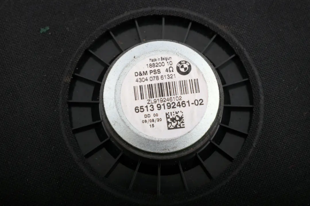 BMW 1 3 er E81 E82 E87 E88 E90 E91 E92 Zentralbass links STEREO-SYSTEM - SKU 9143233 - Teilenummer 65139143233