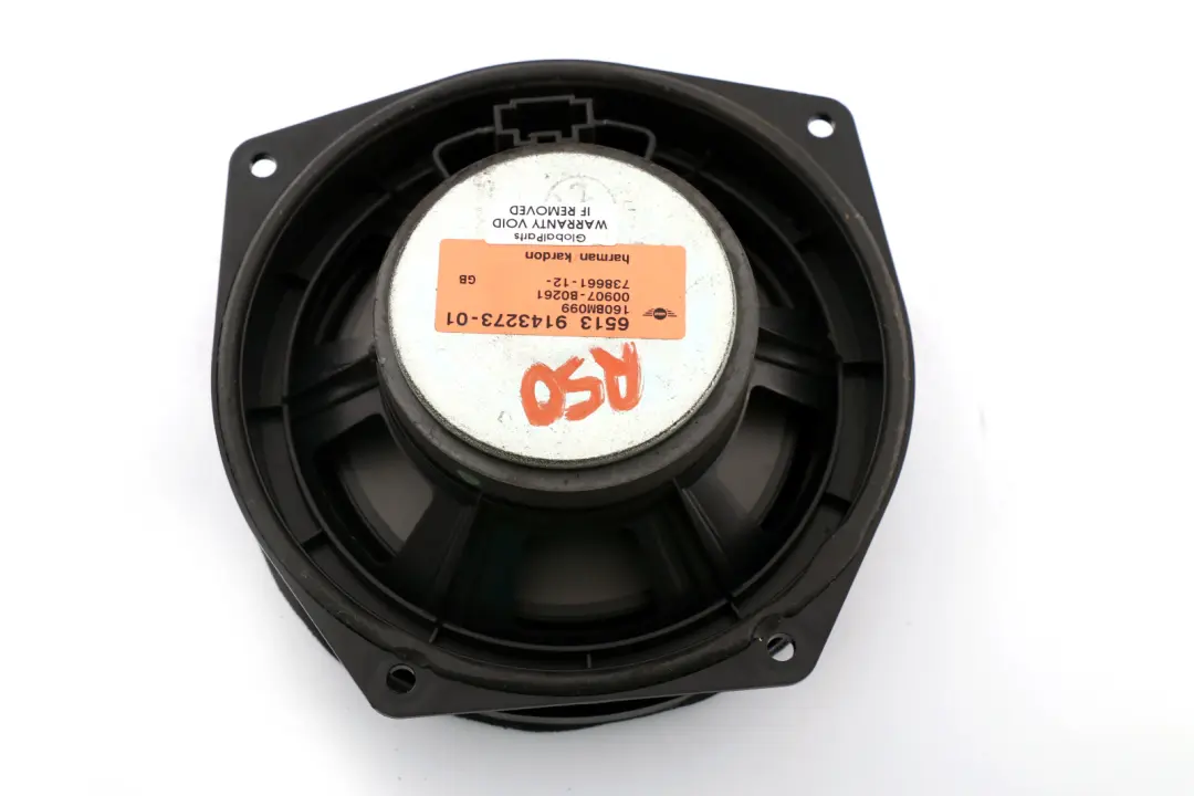Vorne Lautsprecher Harman Kardon für Mini R50 R52 R53 mit Teilenummer 9143273 Mini R50 R52 R53 Vorne Lautsprecher Harman Kardon - SKU 9143273 - Teilenummer 9143273