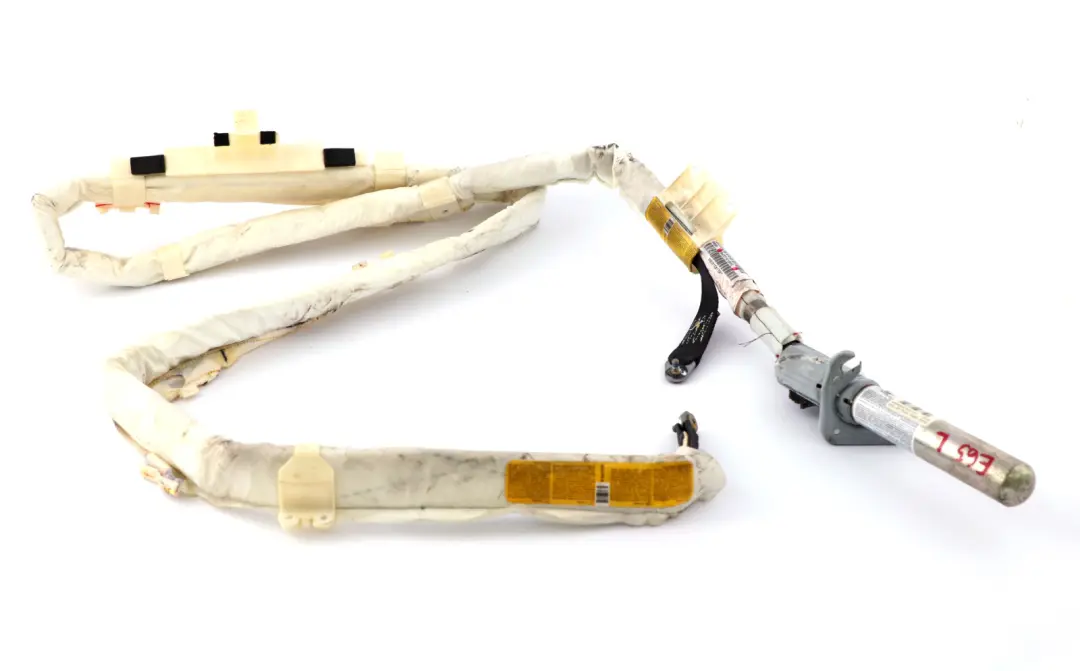 BMW E65 Izquierda Airbag de Cabeza Cortina de Techo AHPS2 7011013 - SKU 9143351 - Número de pieza 72129143351
