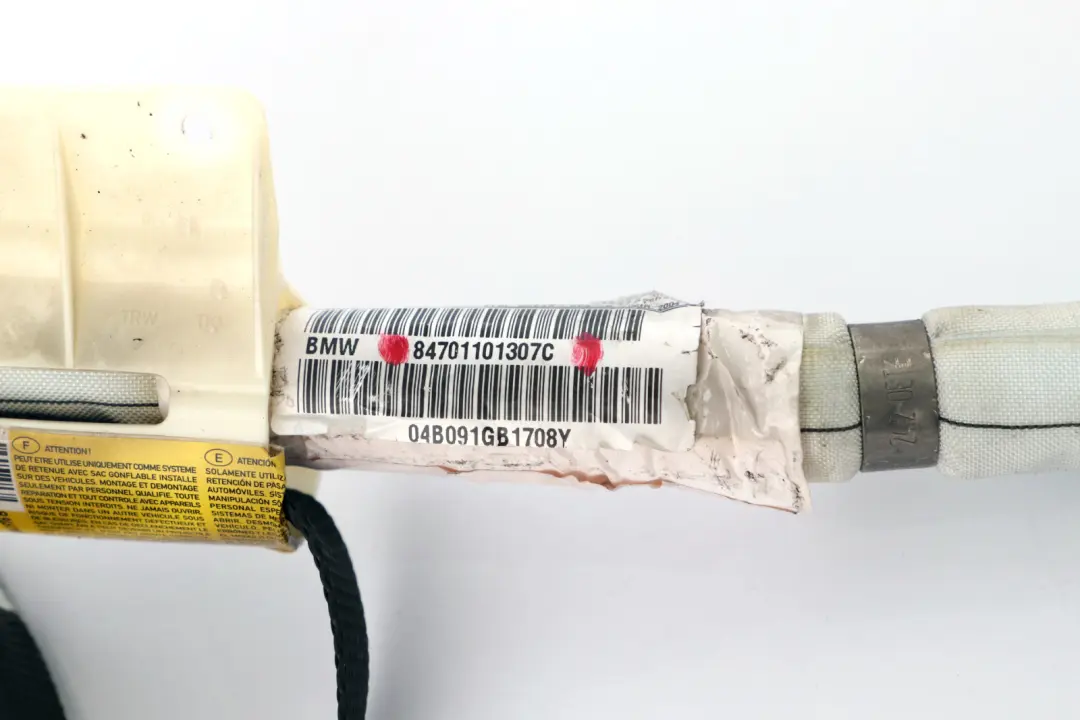 BMW E65 Sinistra Airbag Tettuccio AHPS2 7011013 - SKU 9143351 - Numero di parte 72129143351