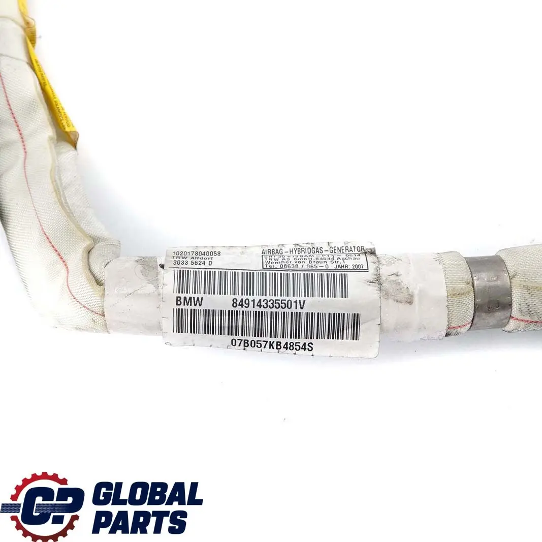 BMW E55 LONG Kurtyna airbag poduszka lewa - SKU 9143355 - Numer Części 9143355