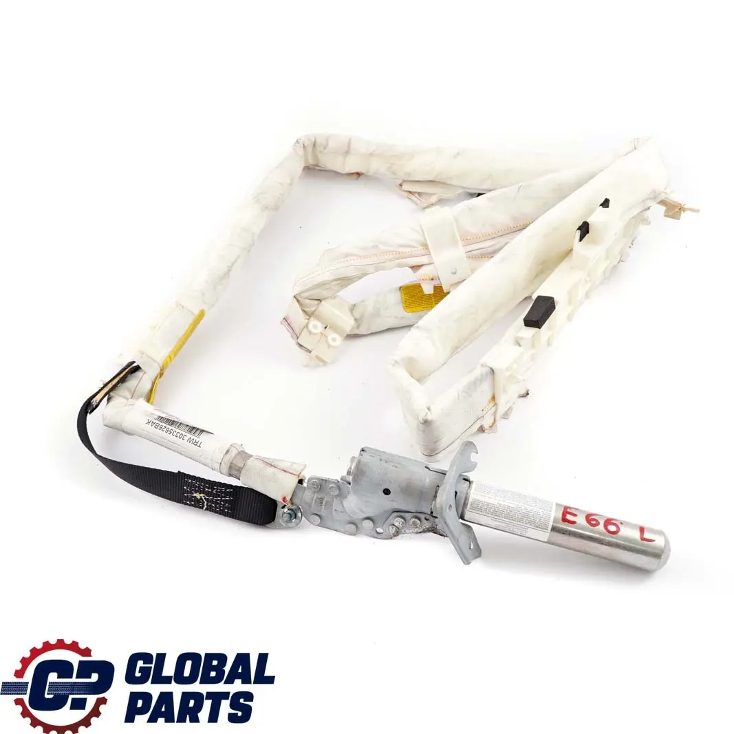 Left Head Airbag Roof Curtain N/S AHPS2 to BMW 7 Series E66 with Part number 9143355 BMW 7 Series E66 Left Head Airbag Roof Curtain N/S AHPS2 - SKU 9143355 - Part number 9143355