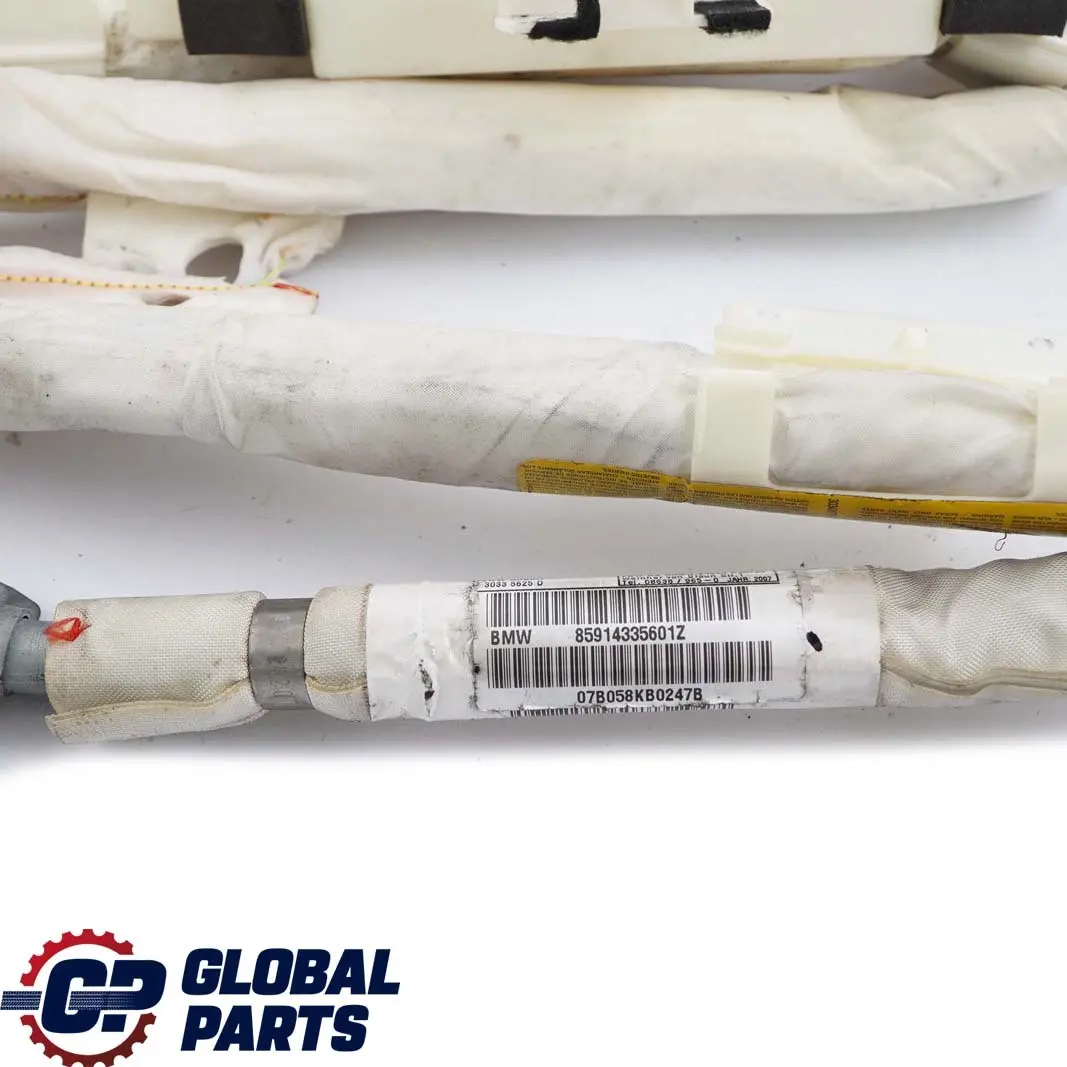 E55 LONG Kurtyna airbag poduszka prawa do BMW o numerze 9143356 BMW E55 LONG Kurtyna airbag poduszka prawa - SKU 9143356 - Numer Części 9143356