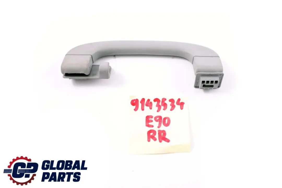 Grey Interior Right Grab Handle O/S 9143530 BMW 3 5 Series E60 E61 E90 E91 Rear - SKU 9143534 - Part number 9143534