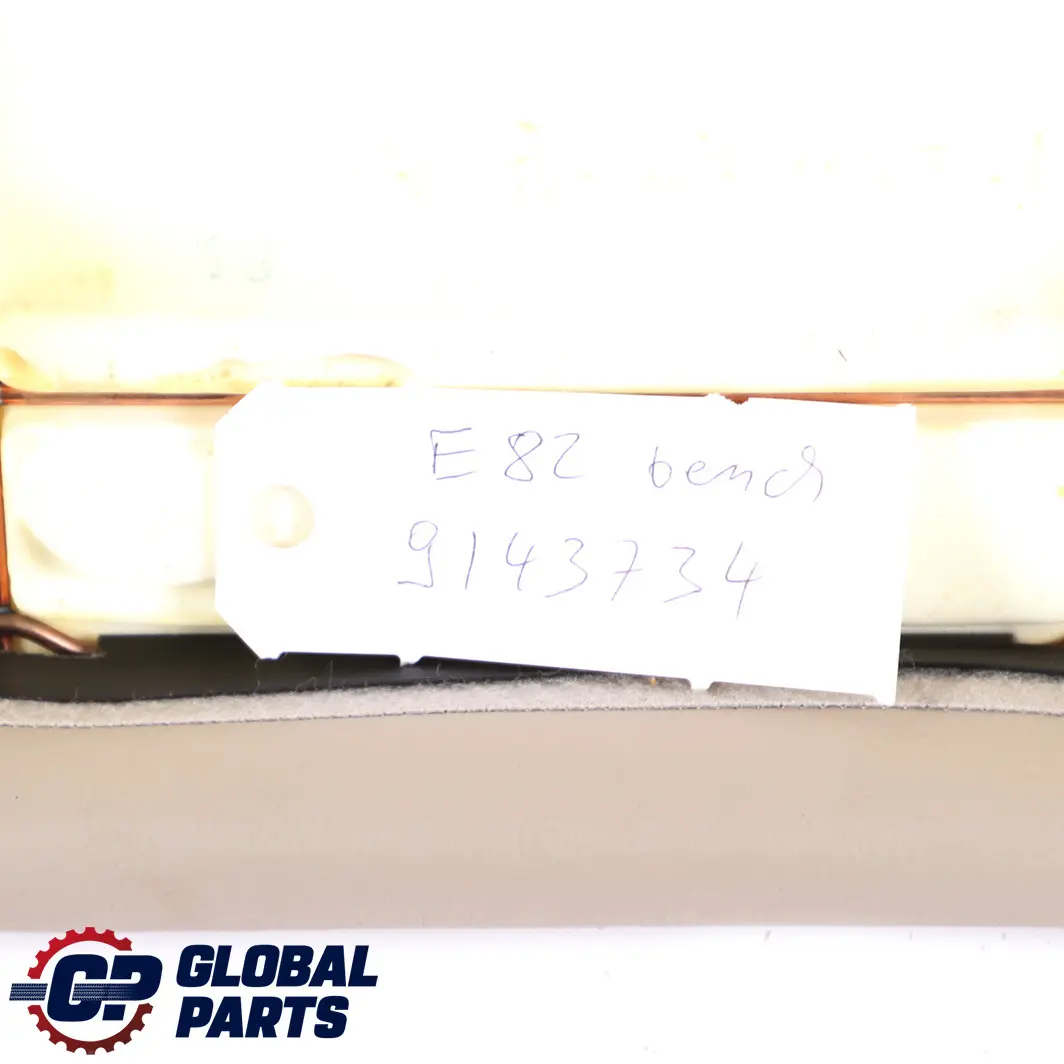 Leather Interior Rear Seat Bench Couch Cover Boston Beige to BMW 1 Series E81 E82 with Part number 9143734 BMW 1 Series E81 E82 Leather Interior Rear Seat Bench Couch Cover Boston Beige - SKU 9143734 - Part number 9143734