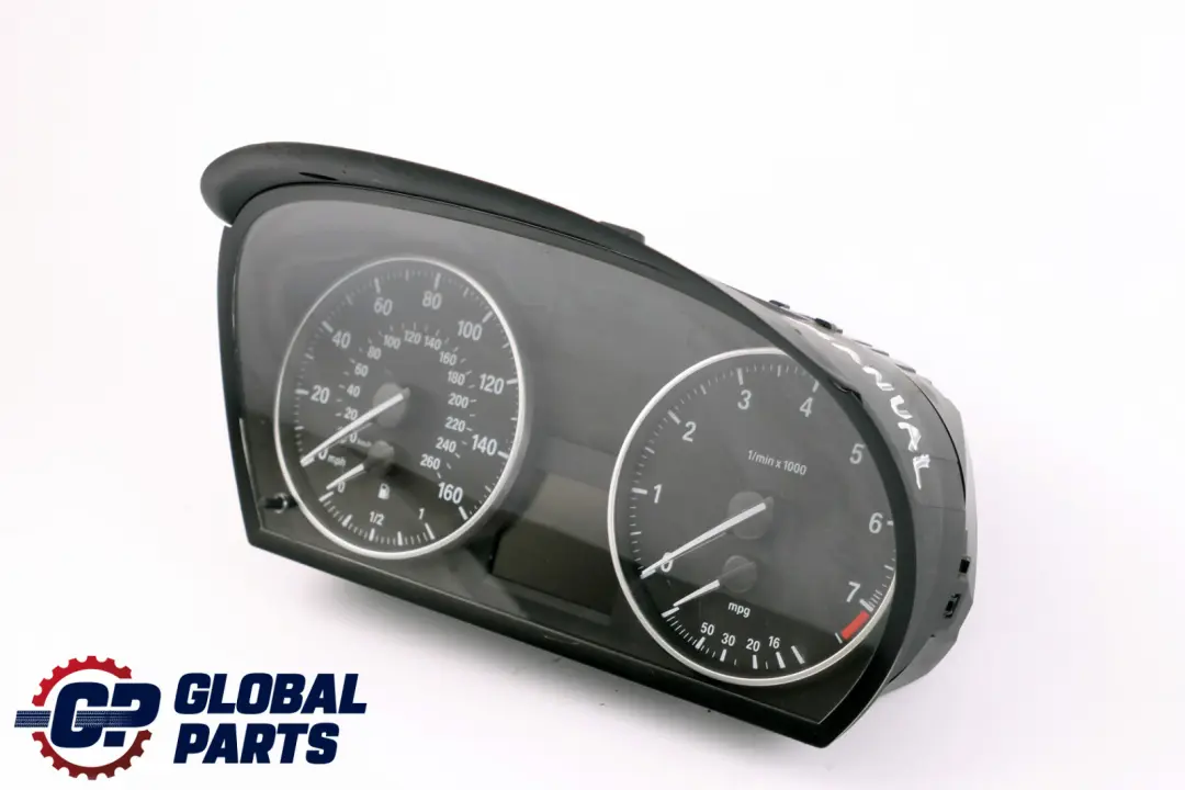Instrument Cluster Speedo Clocks Petrol Manual to BMW 3 Series E90 E91 E92 with Part number 9143820 BMW 3 Series E90 E91 E92 Instrument Cluster Speedo Clocks Petrol Manual - SKU 9143820 - Part number 9143820
