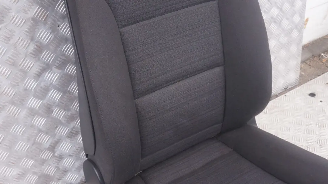 BMW 5 Series E60 E61 LCI Heated Cloth Interior Passenger Seat Front Left N/S - SKU 9143853-1 - Part number 9143853