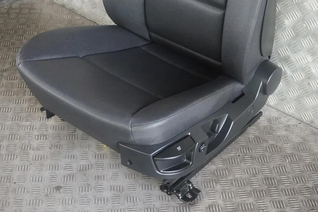 BMW 5 Series E60 E61 LCI Imitaion Leather Front Left N/S Seat Passenger Side - SKU rhd-9143856-1 - Part number 9143856