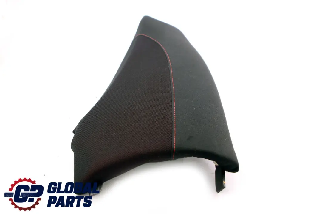 Side Finisher Corner Left N/S Black Cloth Network Red to BMW E87 LCI Rear Seat with Part number 9144765 BMW E87 LCI Rear Seat Side Finisher Corner Left N/S Black Cloth Network Red - SKU 9144765 - Part number 9144765