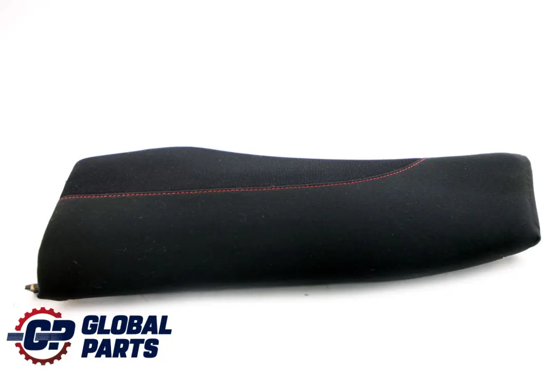 BMW E87 LCI Rear Seat Side Finisher Corner Left N/S Black Cloth Network Red - SKU 9144765 - Part number 9144765