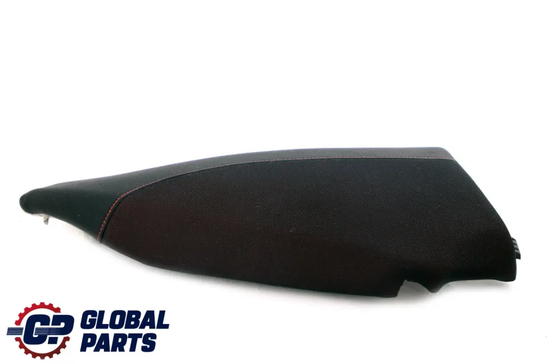 Finitura Laterale Sedile Posteriore Angolo Sinistro Panno Nero Rosso per BMW E87 LCI con numero di parte 9144765 BMW E87 LCI Finitura Laterale Sedile Posteriore Angolo Sinistro Panno Nero Rosso - SKU 9144765 - Numero di parte 9144765