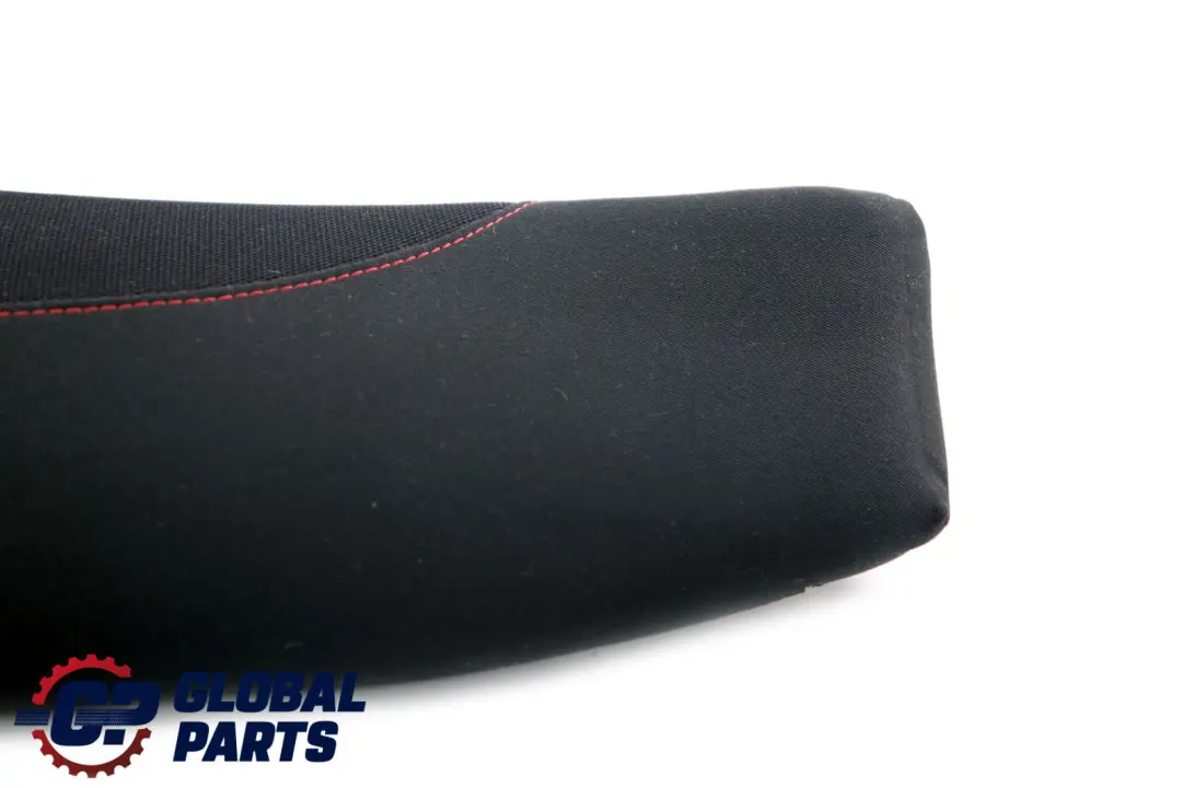 BMW E87 LCI Rücksitz Seitenverkleidung Ecke Links N/S Schwarz Stoff Netzwerk Rot - SKU 9144765 - Teilenummer 9144765