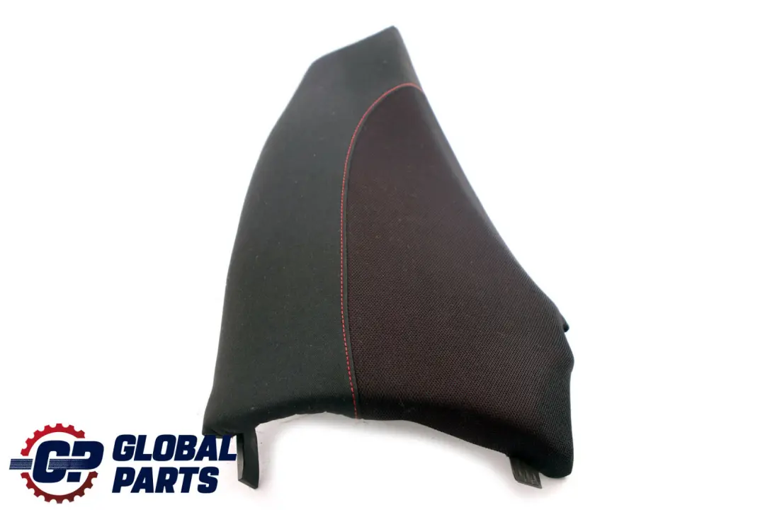 Side Finisher Corner Right O/S Black Cloth Network Red to BMW E87 LCI Rear Seat with Part number 9144766 BMW E87 LCI Rear Seat Side Finisher Corner Right O/S Black Cloth Network Red - SKU 9144766 - Part number 9144766