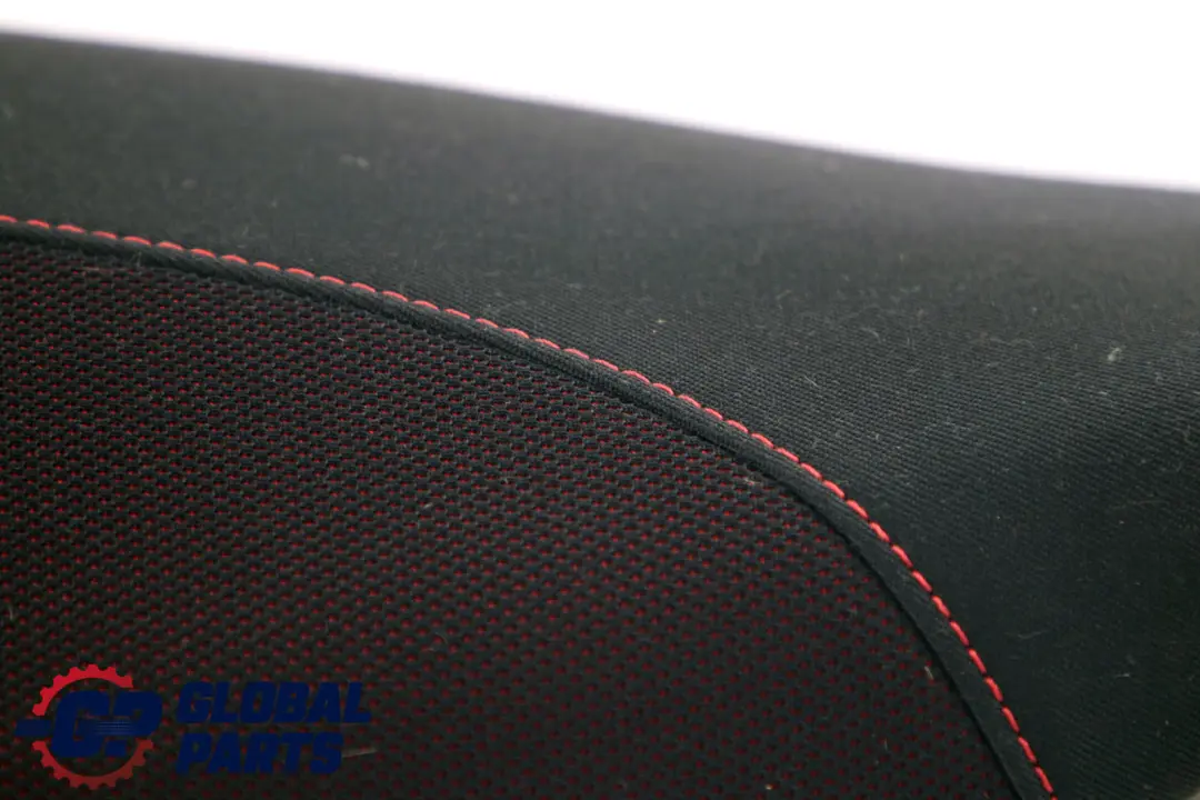 Asiento Trasero Lateral Acabado Esquina Derecha O/S Tela Negra Red para BMW E87 LCI con número de pieza 9144766 BMW E87 LCI Asiento Trasero Lateral Acabado Esquina Derecha O/S Tela Negra Red - SKU 9144766 - Número de pieza 9144766